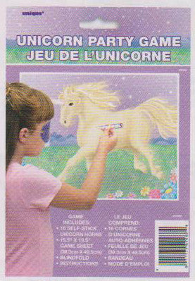 Unique - Pin the Horn on the Unicorn - Party Game