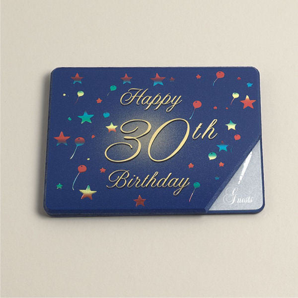 Autograph Book - 30th Birthday
