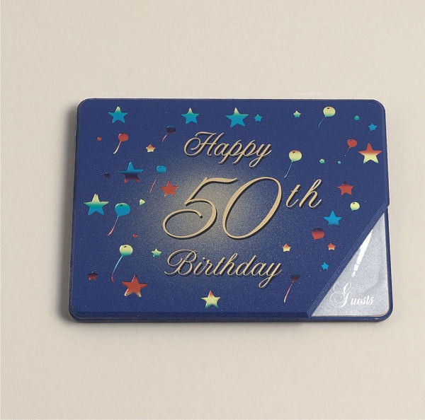 Autograph Book - 50th Birthday