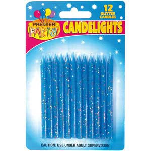 Premier Party - Glitter Candles