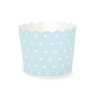 Paper Eskimo - Baking Cups - Blue Spots - Pkt 25