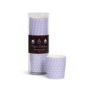 Paper Eskimo - Baking Cups - Lilacberry Spots - Pkt 25