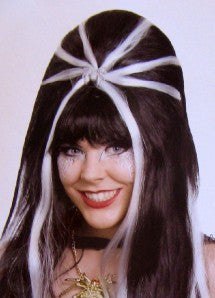 Dr Toms - Express Wig - Beehive - Black/White