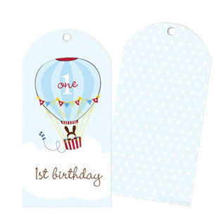 Paper Eskimo - Styling Tags - 1st Birthday Boy - Pkt 12