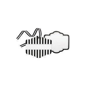 Paper Eskimo - Styling Tags - Black Tie - Pkt 12