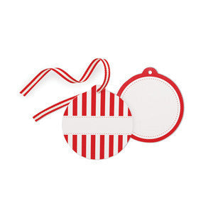 Paper Eskimo - Styling Tags - Candy Cane - Pkt 12
