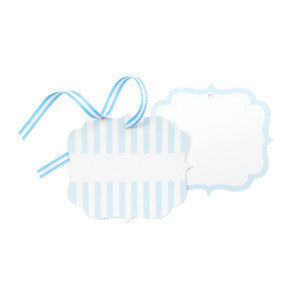 Paper Eskimo - Styling Tags - Powder Blue - Pkt 12